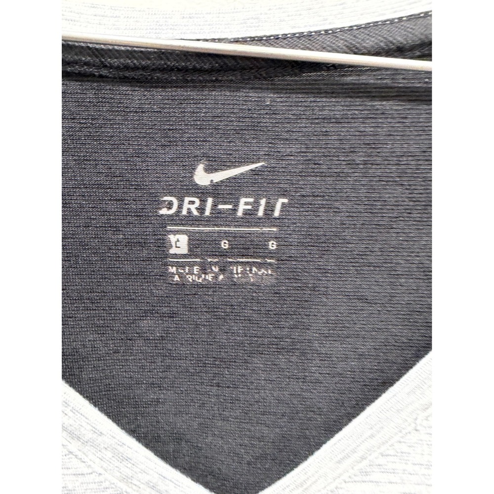 Nike Women T-Shirt Mizzou Tigers Dri-FIT Gray L - Picture 2 of 7